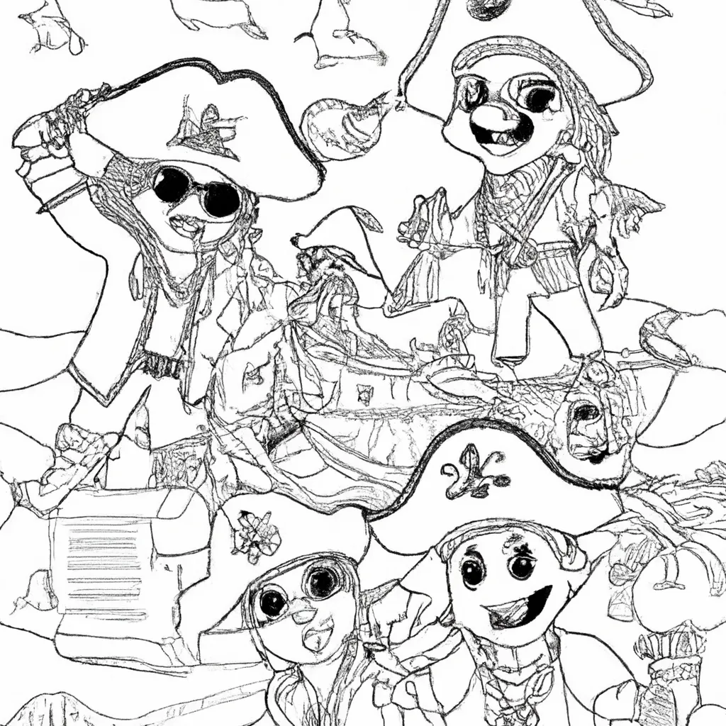 Desenhos Piratas do Caribe2