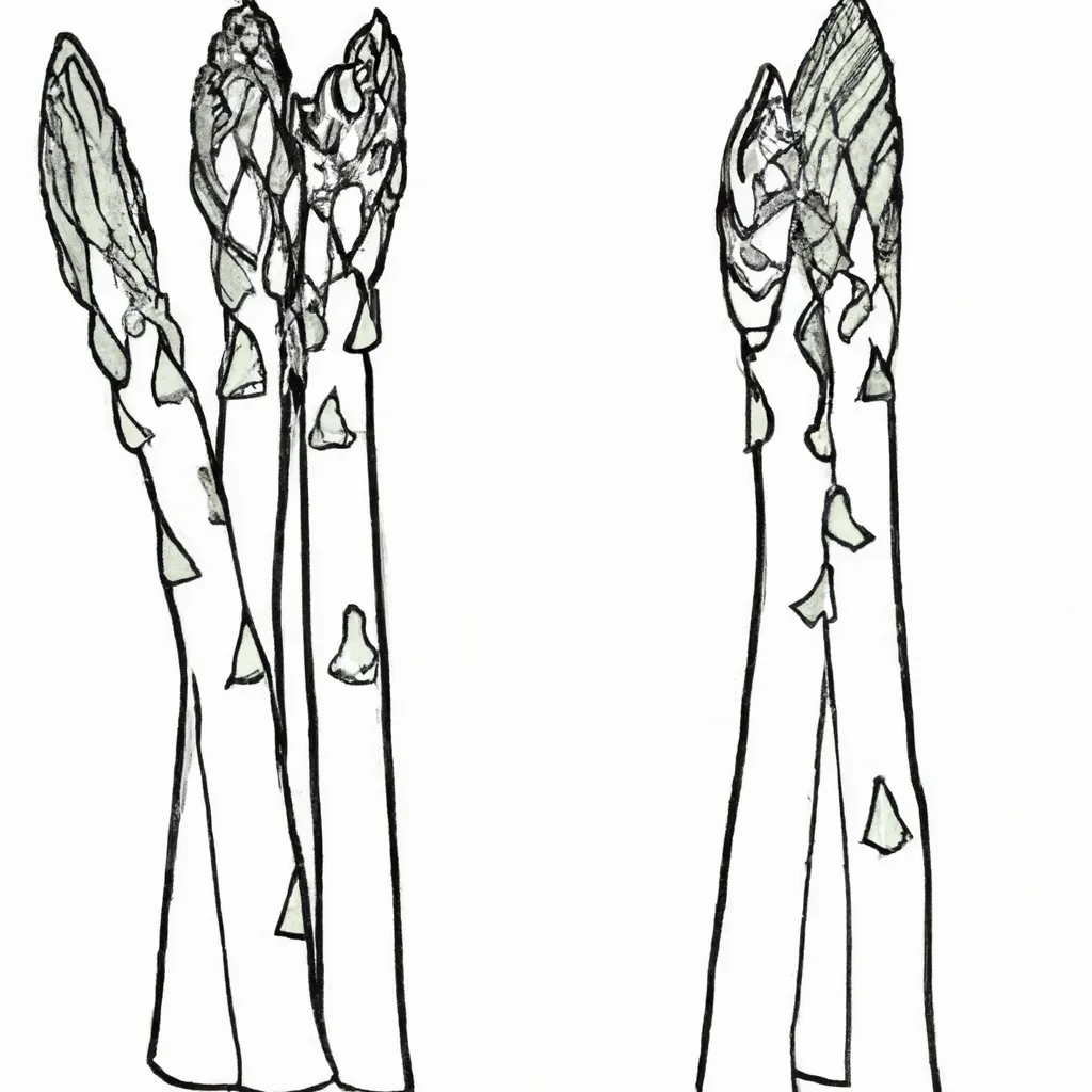 Aspargos Coloridos Desenhos Prontos Para Imprimir E Colorir 