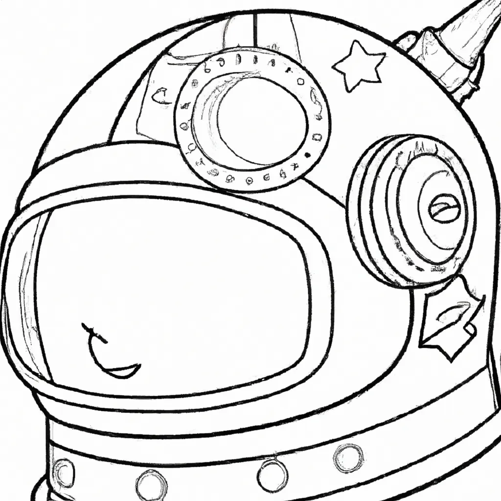 Figura Capacete de Astronauta2 Figura Capacete de Astronauta2
