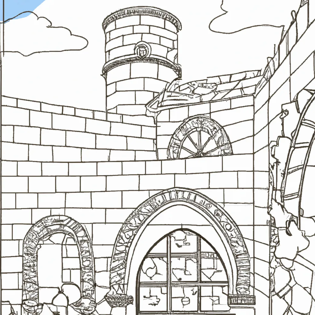 Figura Como Desenhar Arquitetura Medieval2