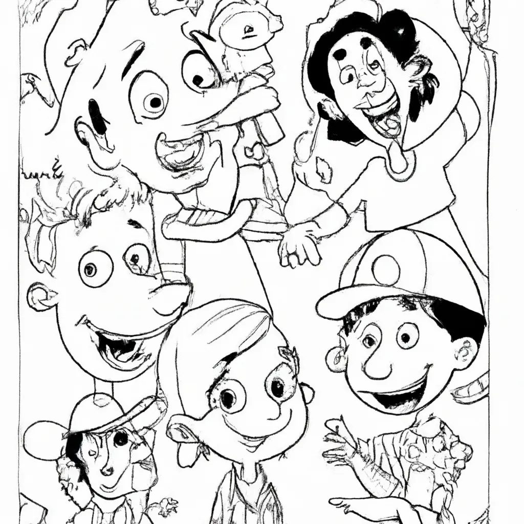 Figura Como Desenhar Caricaturas Modernas