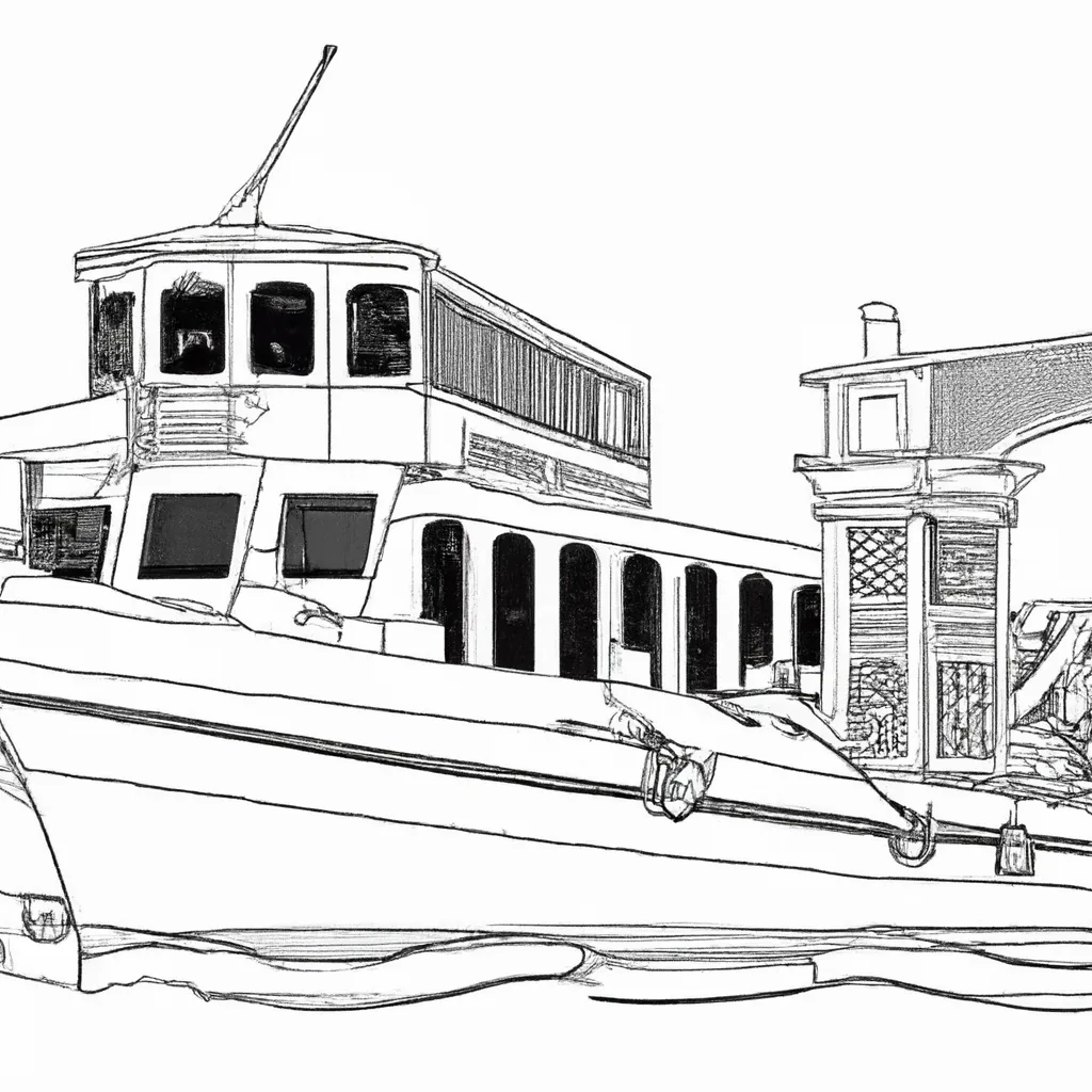 Figura Vaporetto barca em Veneza