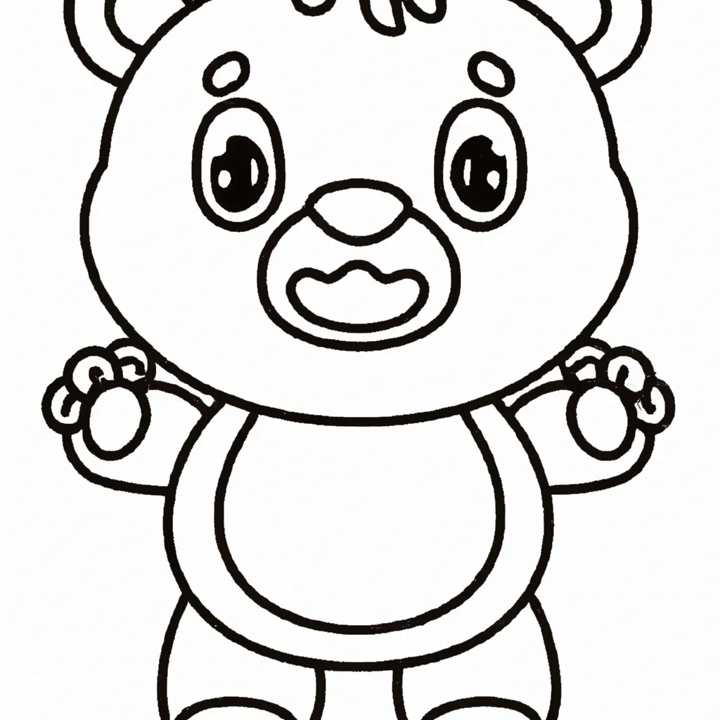 Figura urso kawaii2