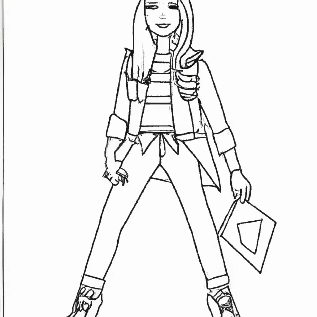 Imprimir Como Desenhar Figuras de Moda Urbana2