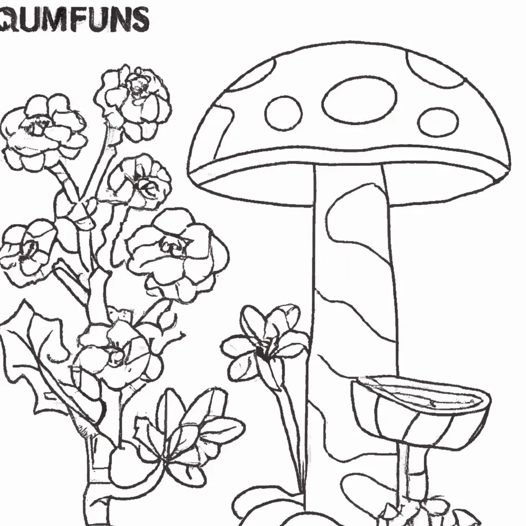 Imprimir Como Desenhar Plantas e Fungos2 Imprimir Como Desenhar Plantas e Fungos2