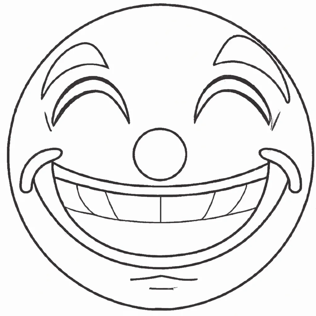 Imprimir desenho de emoji feliz2 Imprimir desenho de emoji feliz2