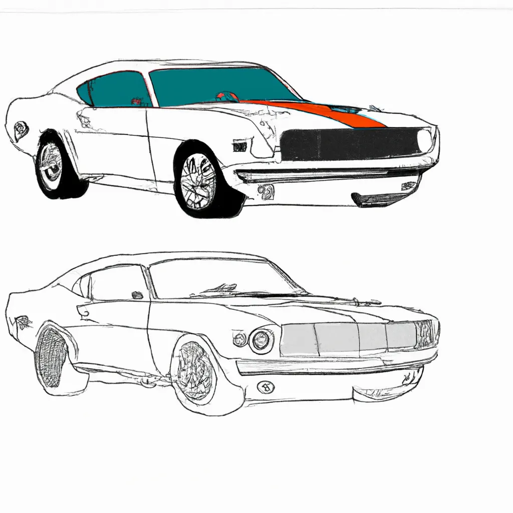 Moldes Como Desenhar Carros Esportivos e Classicos2