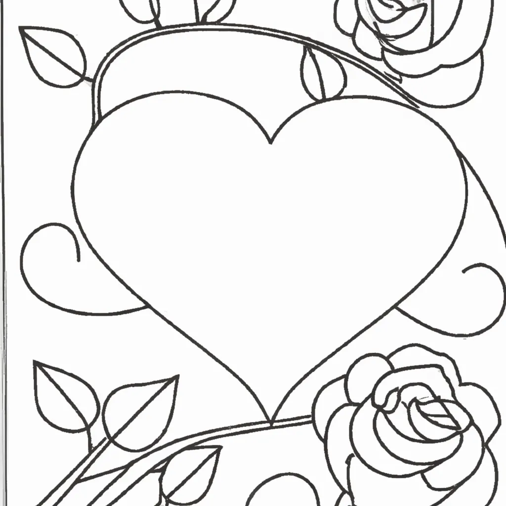 Moldes Como Desenhar Coracoes e Rosas2
