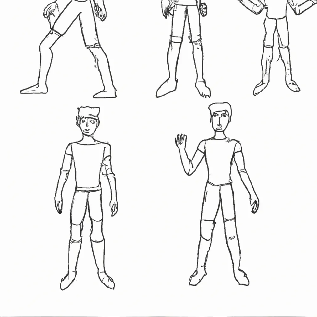 Moldes Como Desenhar Figuras Humanas Moldes Como Desenhar Figuras Humanas