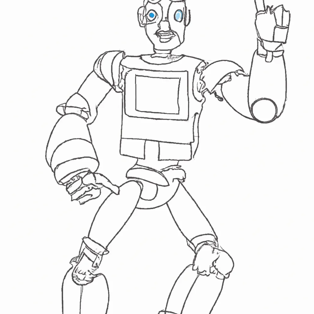 Moldes Como Desenhar Robos e Dispositivos Tecnologicos2