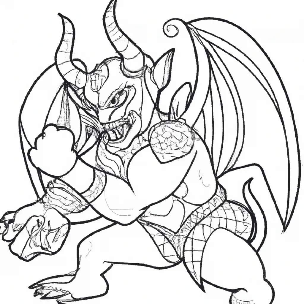 Moldes Demonios2