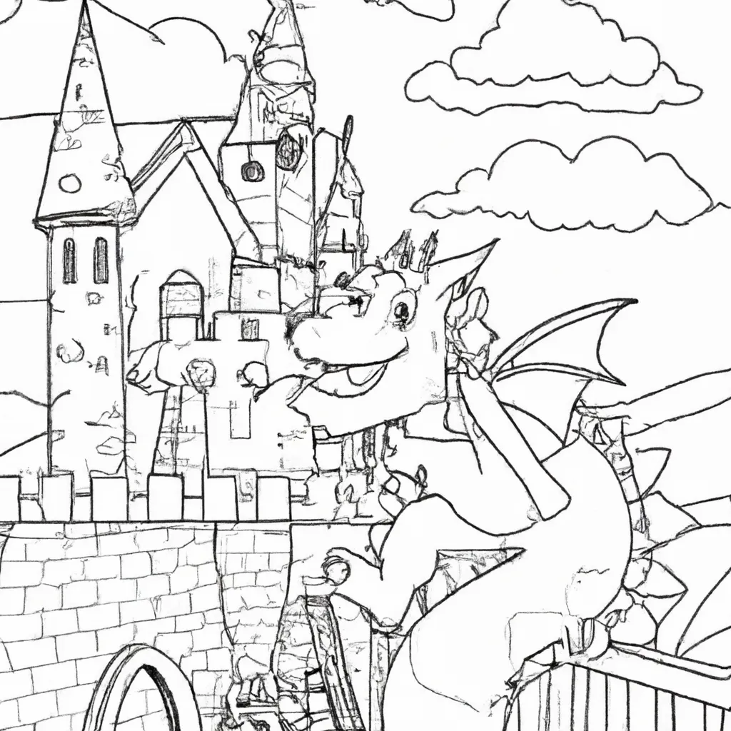 Moldes Dragao no Castelo2