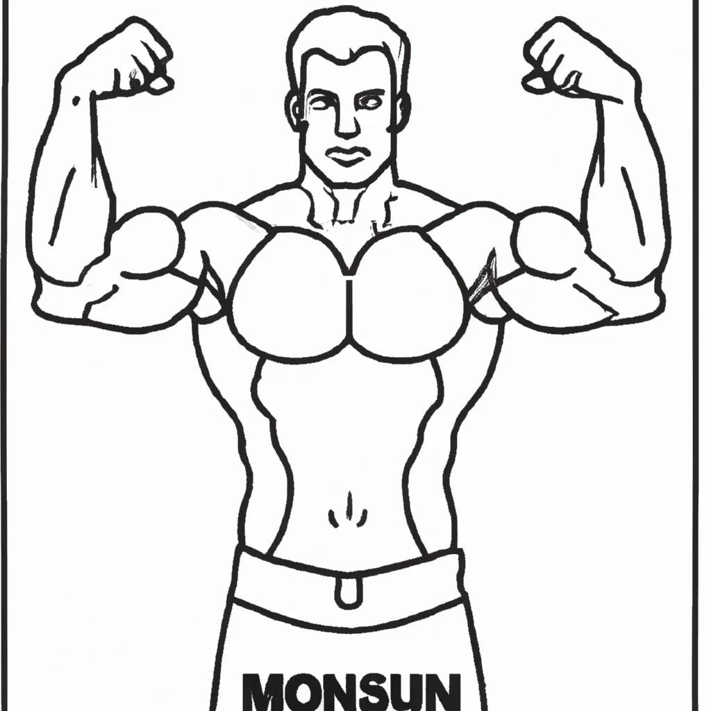 Moldes Homem Musculoso