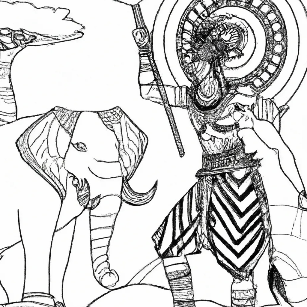 Moldes Mitologia Africana Moldes Mitologia Africana