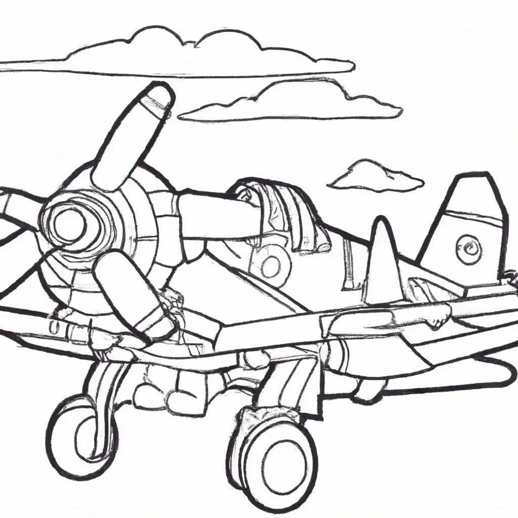 Pintar Aviao de guerra2