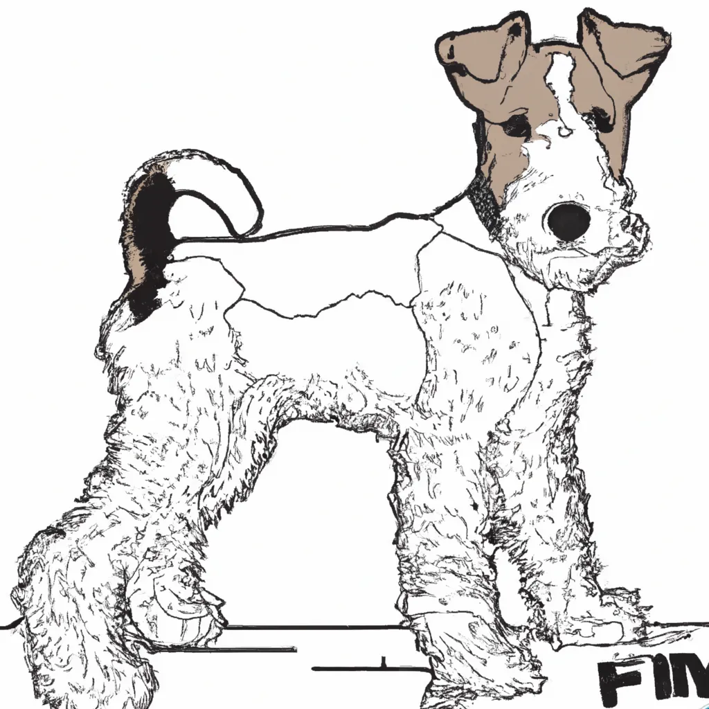Pintar Cachorro Fox Terrier Pintar Cachorro Fox Terrier