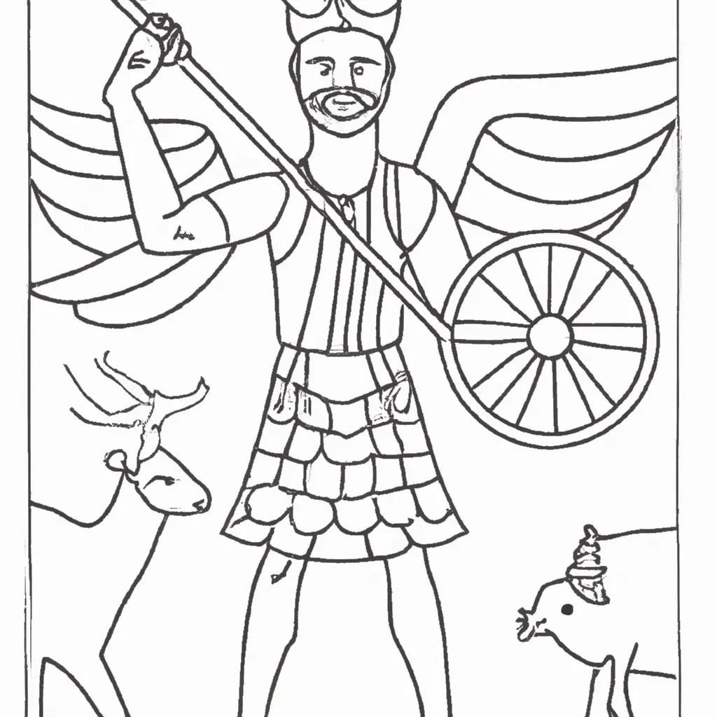 Pintar Como Desenhar Figuras Mitologicas