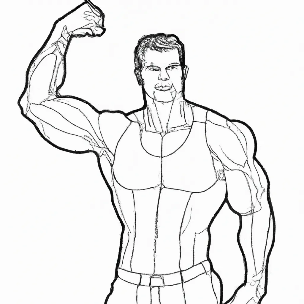 Pintar Homem Musculoso2