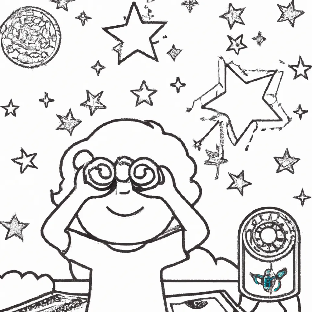 Pintar Observacao de estrelas