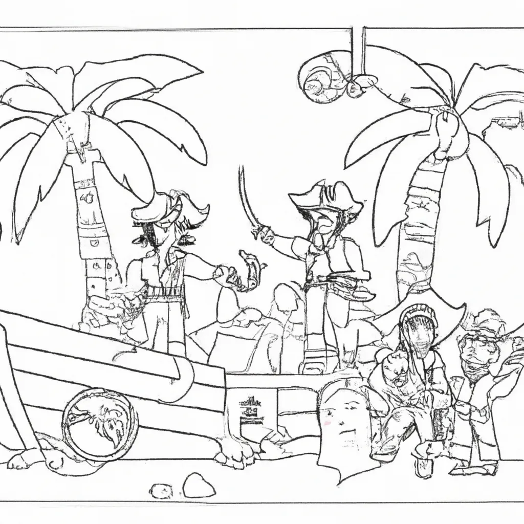 Pintar Piratas do Caribe2