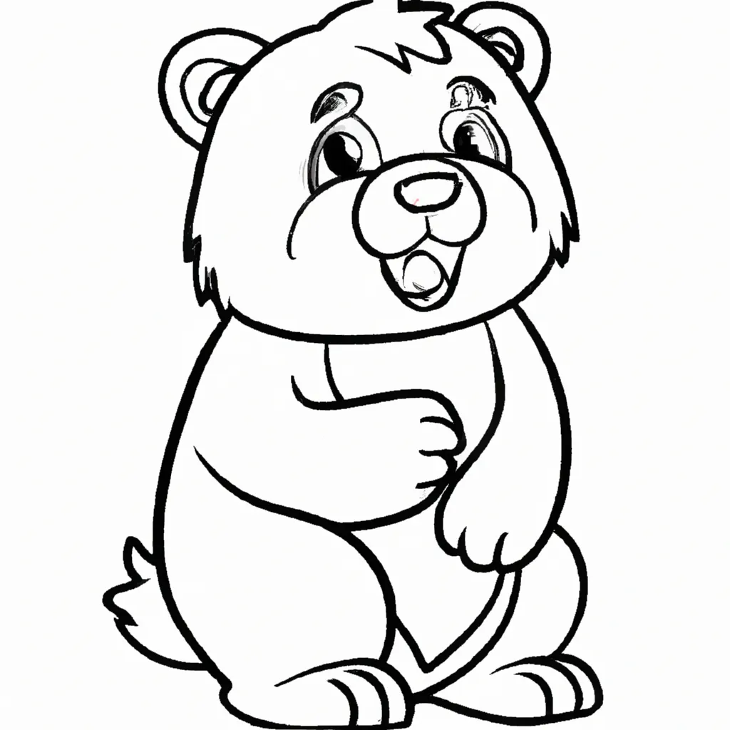 Pintar urso kawaii2