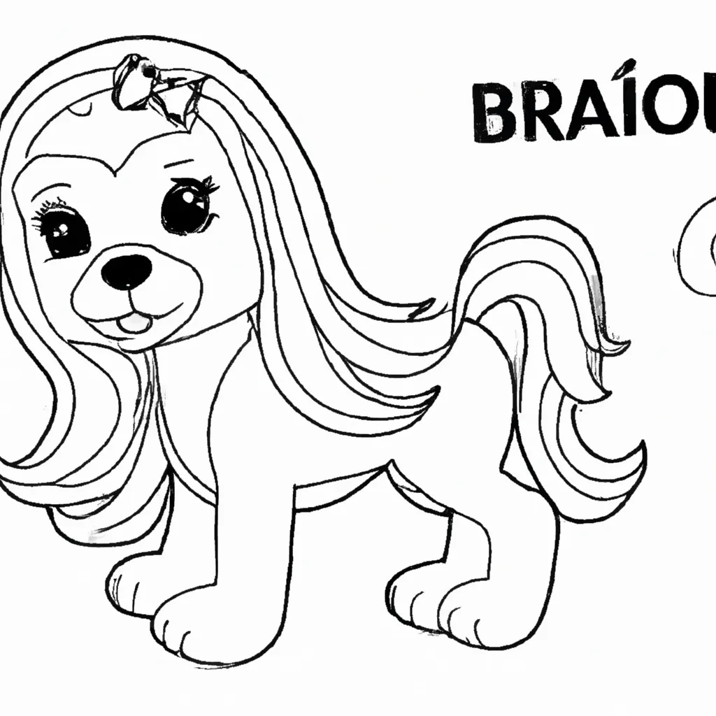 Vetores Cachorro da Barbie2 Vetores Cachorro da Barbie2