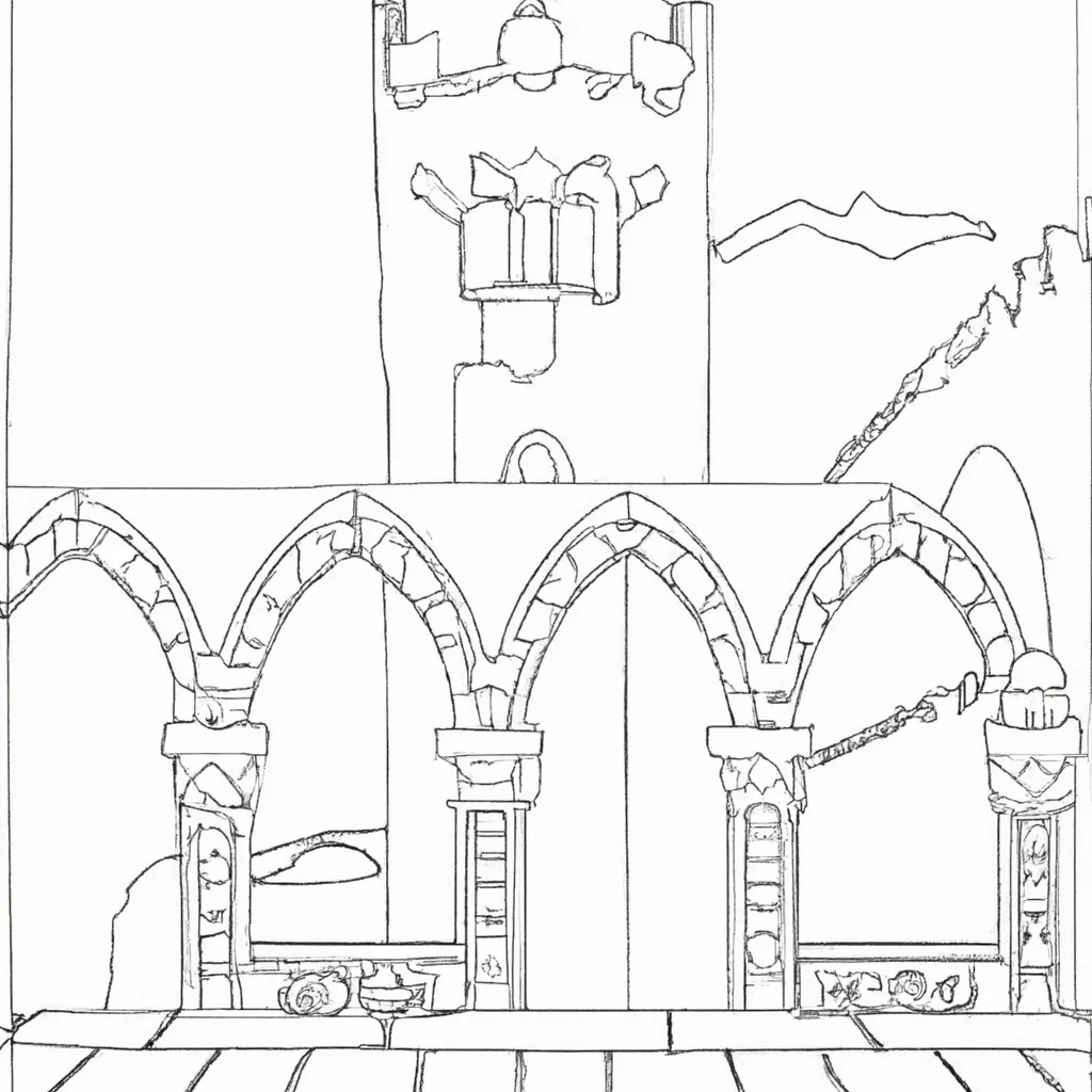 Vetores Como Desenhar Arquitetura Medieval