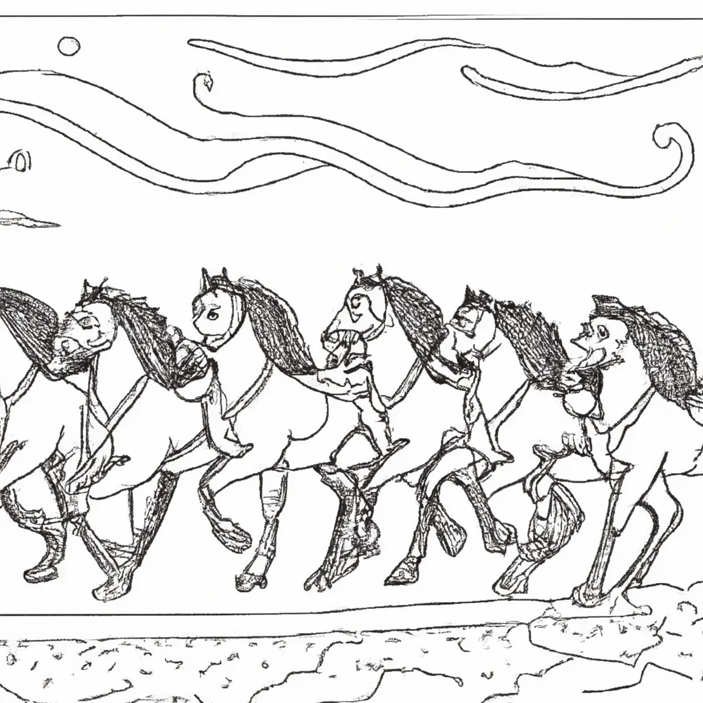 Vetores Corrida de cavalos
