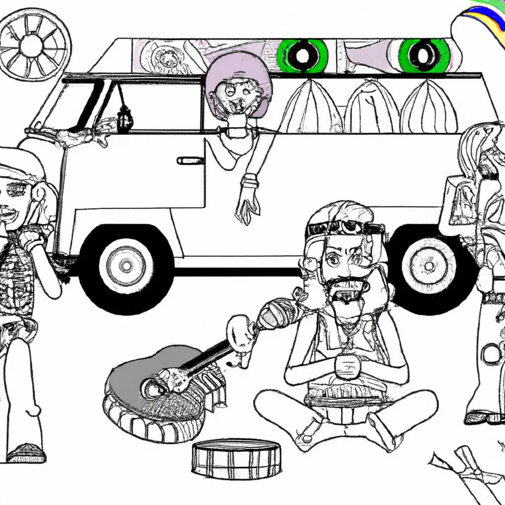 Vetores Hippies2