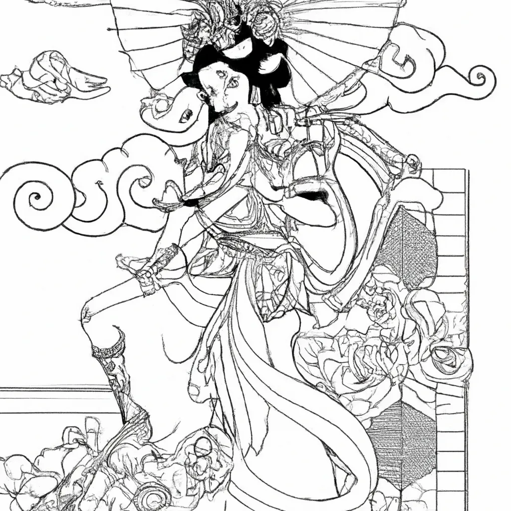 Vetores Mitologia Japonesa