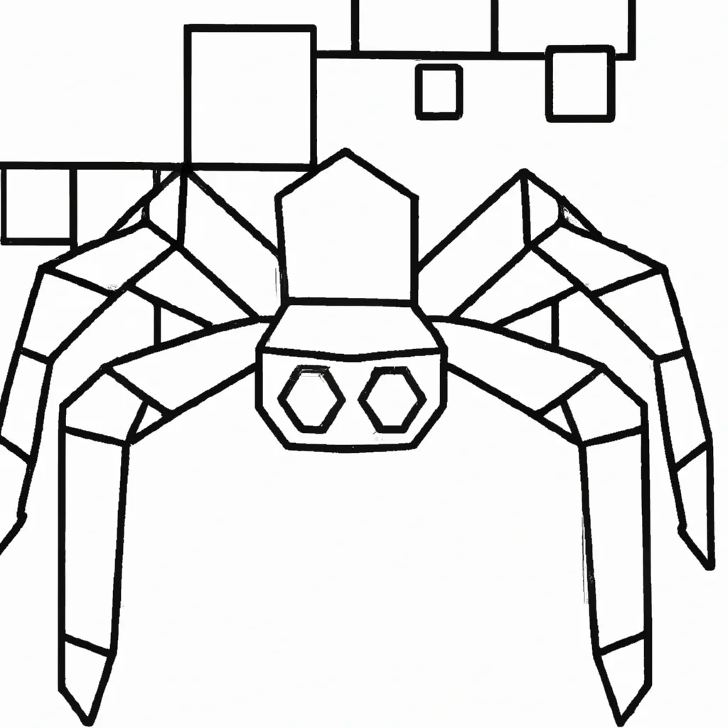 Atividades Aranha do Minecraft Atividades Aranha do Minecraft