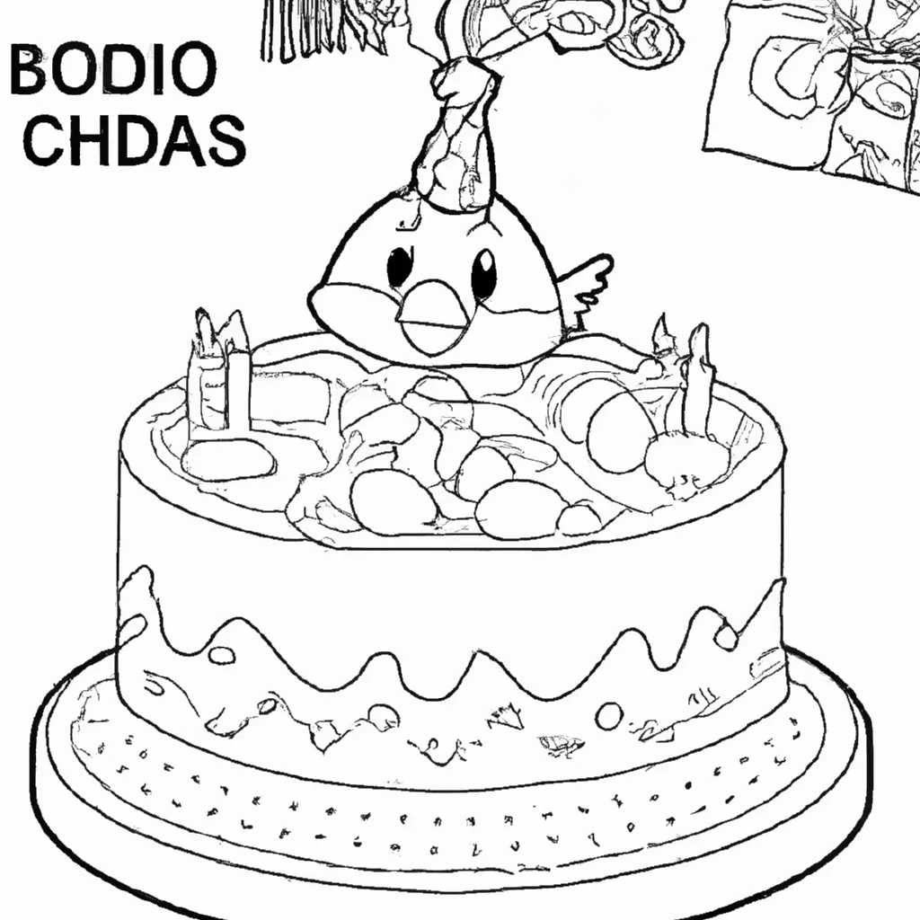 Atividades Bolo de Aniversario da Galinha Pintadinha2