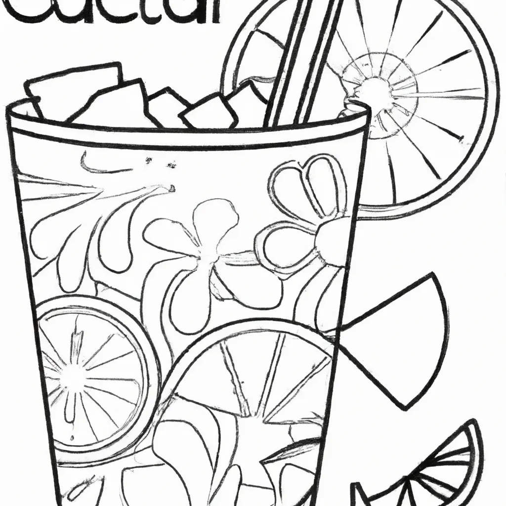 Colorir Caipirinha