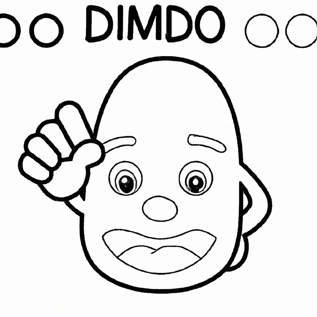 Colorir Dedo do Meio2