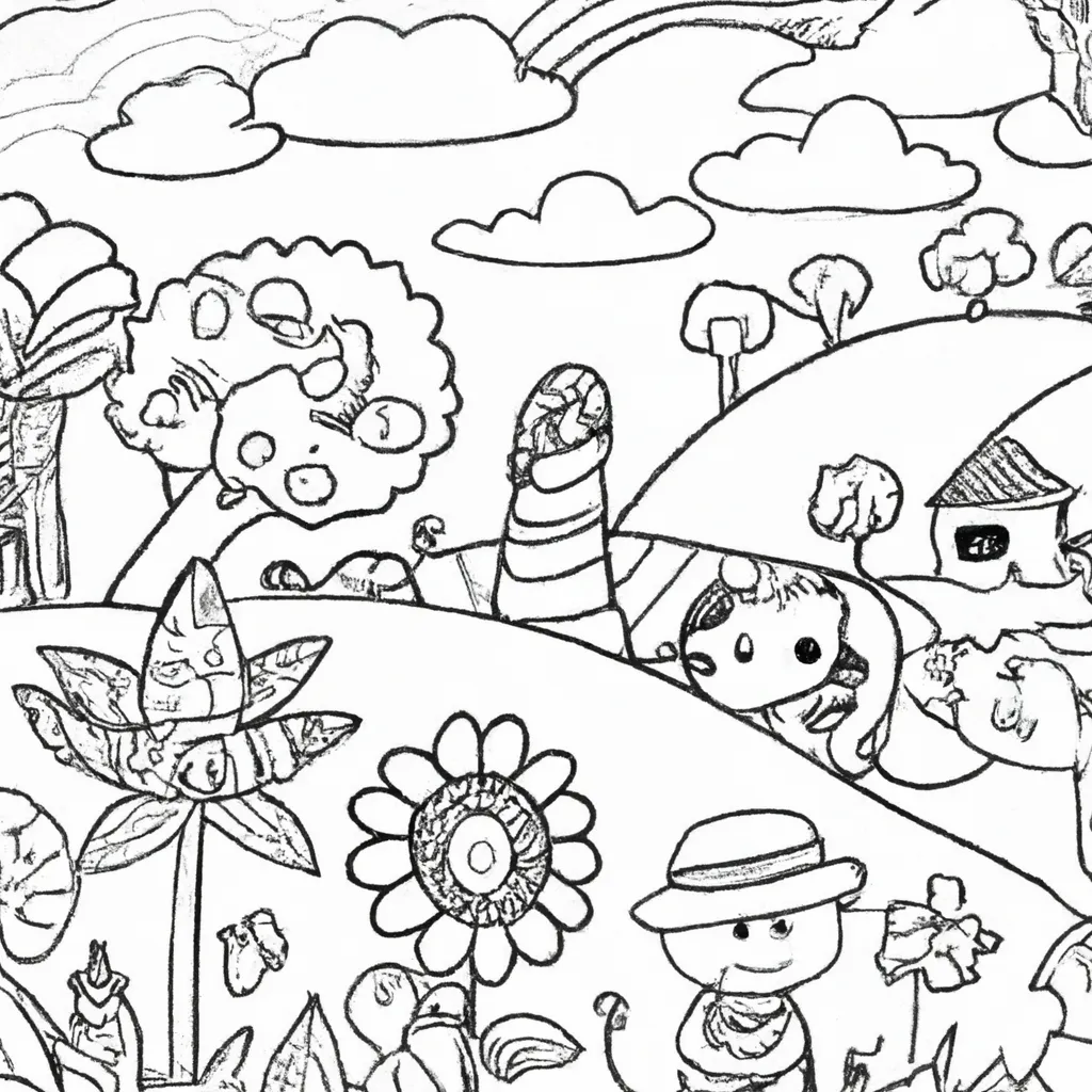 Pequenos Desenhos para Imprimir e Colorir (Atividades Grátis)