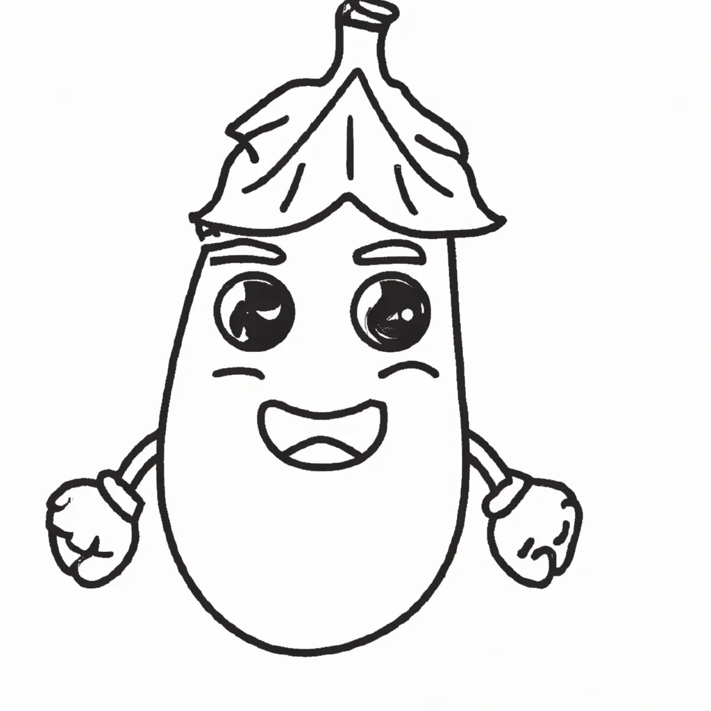 Colorir Emoji de Berinjela2
