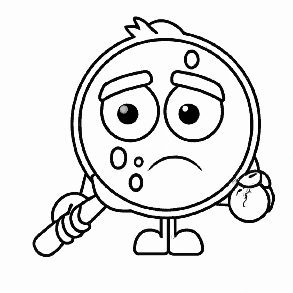 Colorir Emoji de Lupa2 1