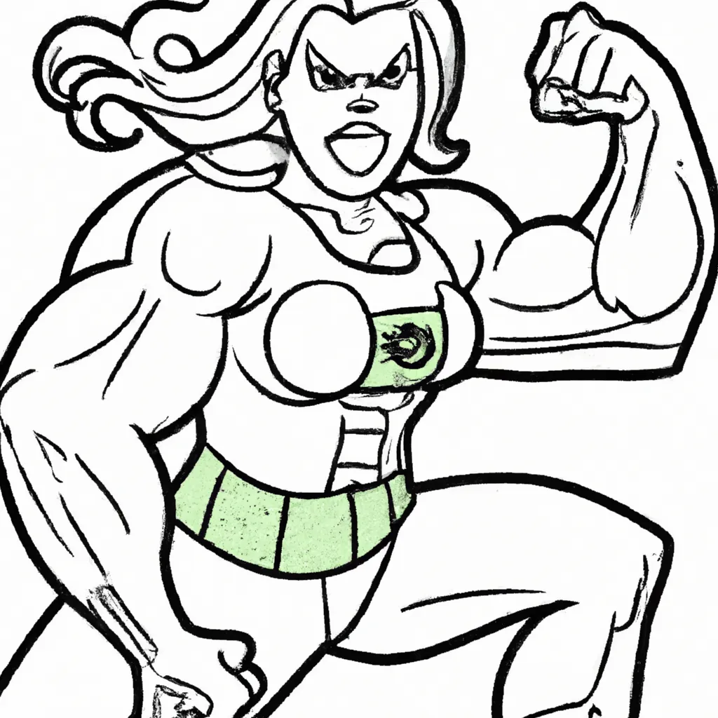 Colorir Mulher Hulk