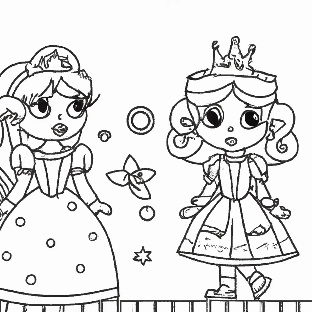 Colorir Princesas do Mario