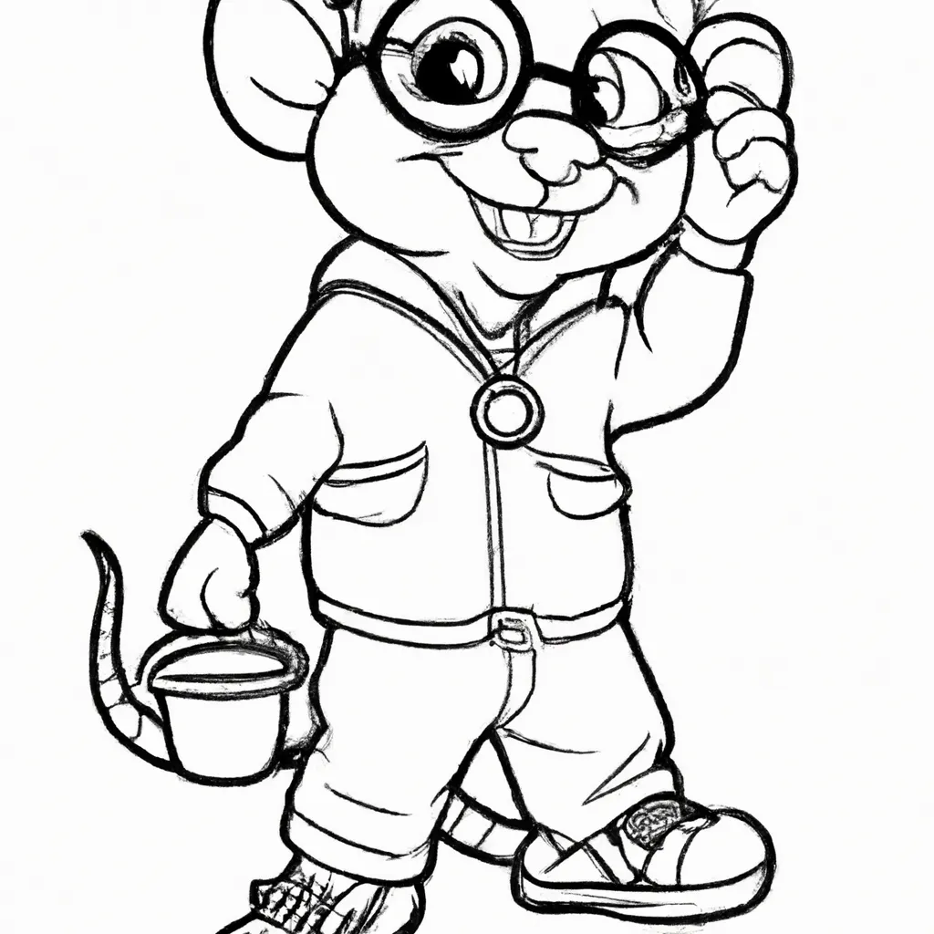 Colorir stuart little2 Colorir stuart little2