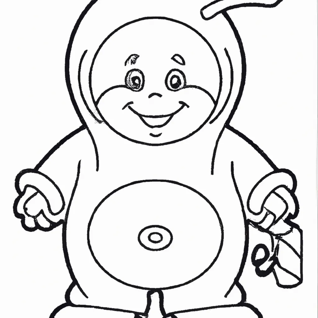 Colorir tinky winky