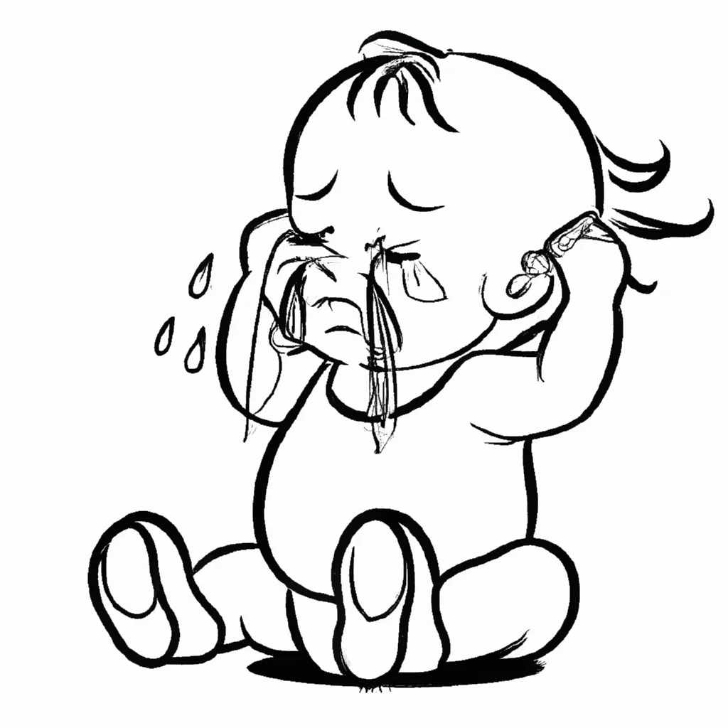 Desenhos Bebe Chorando2