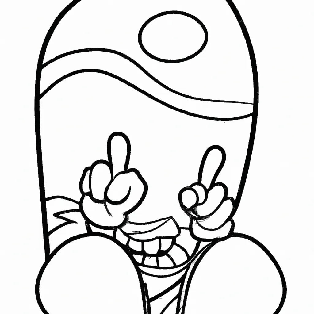 Desenhos Dedo do Meio2