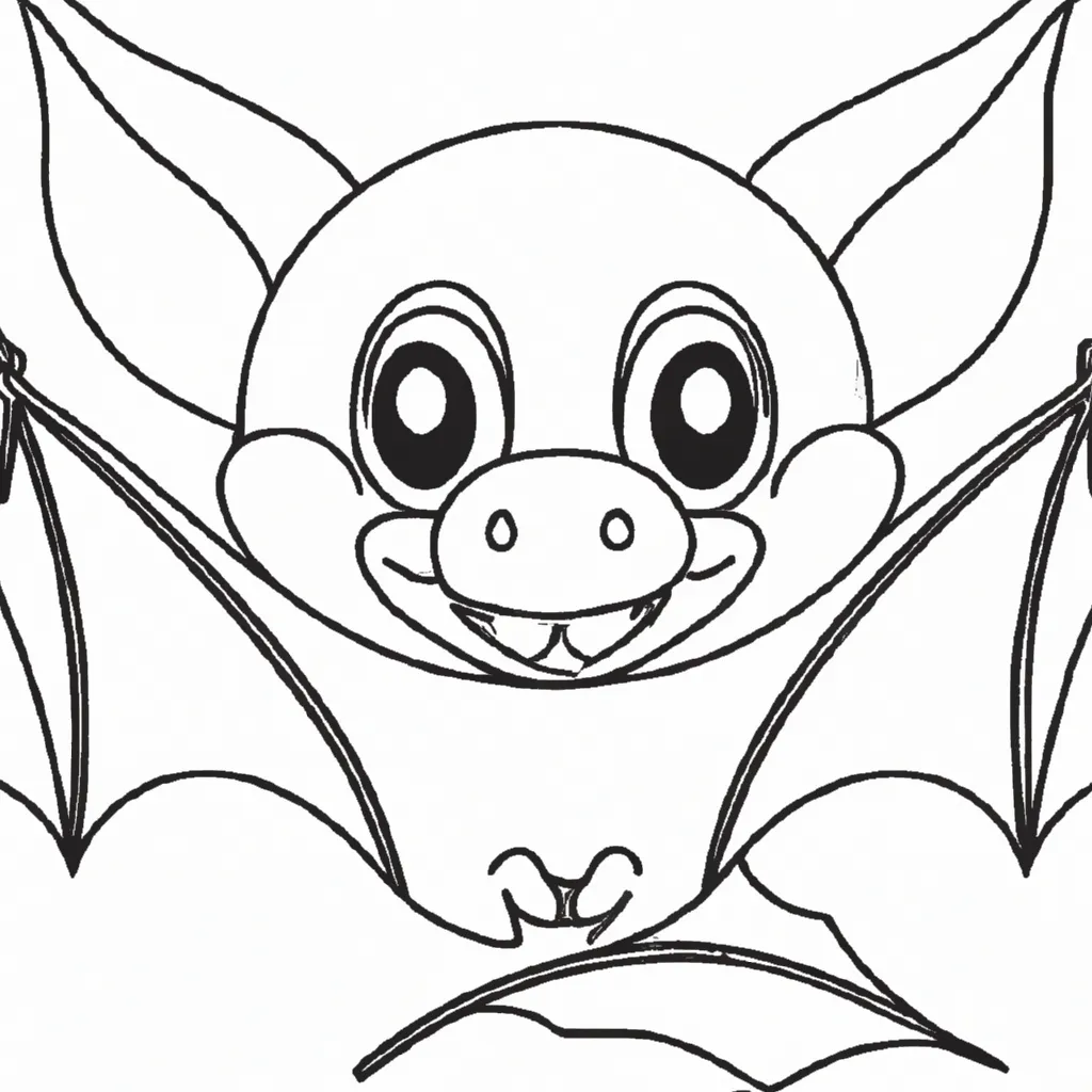 Desenhos Morcego Fofo2