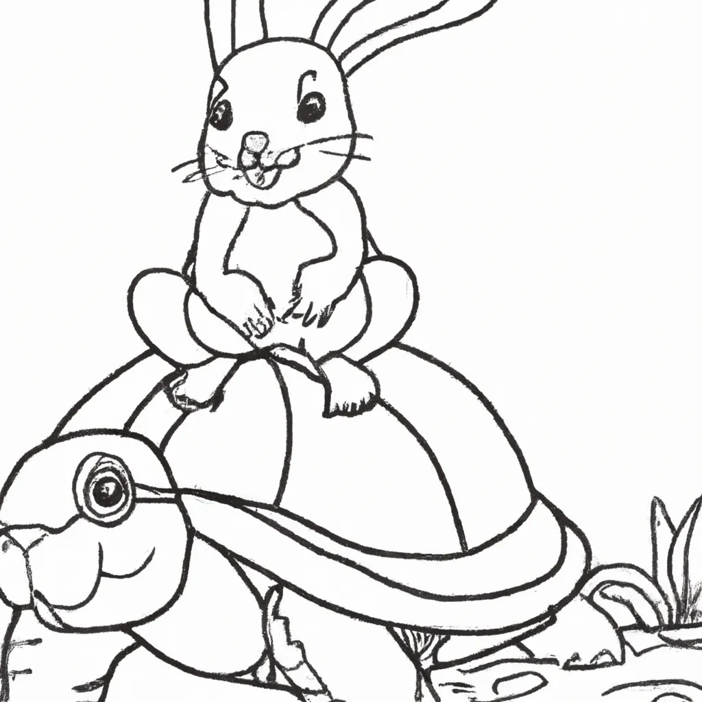 La Tartaruga Divertente Di Toon Gode Della Va Illustrazione di Stock