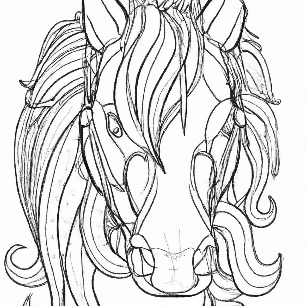 Desenhos cabeca de cavalo2 Desenhos cabeca de cavalo2