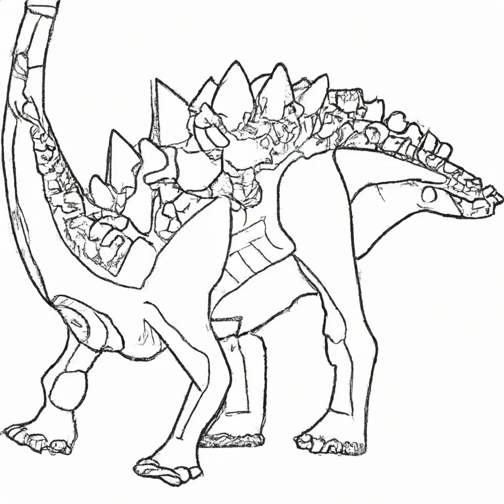 Desenhos centrossauro