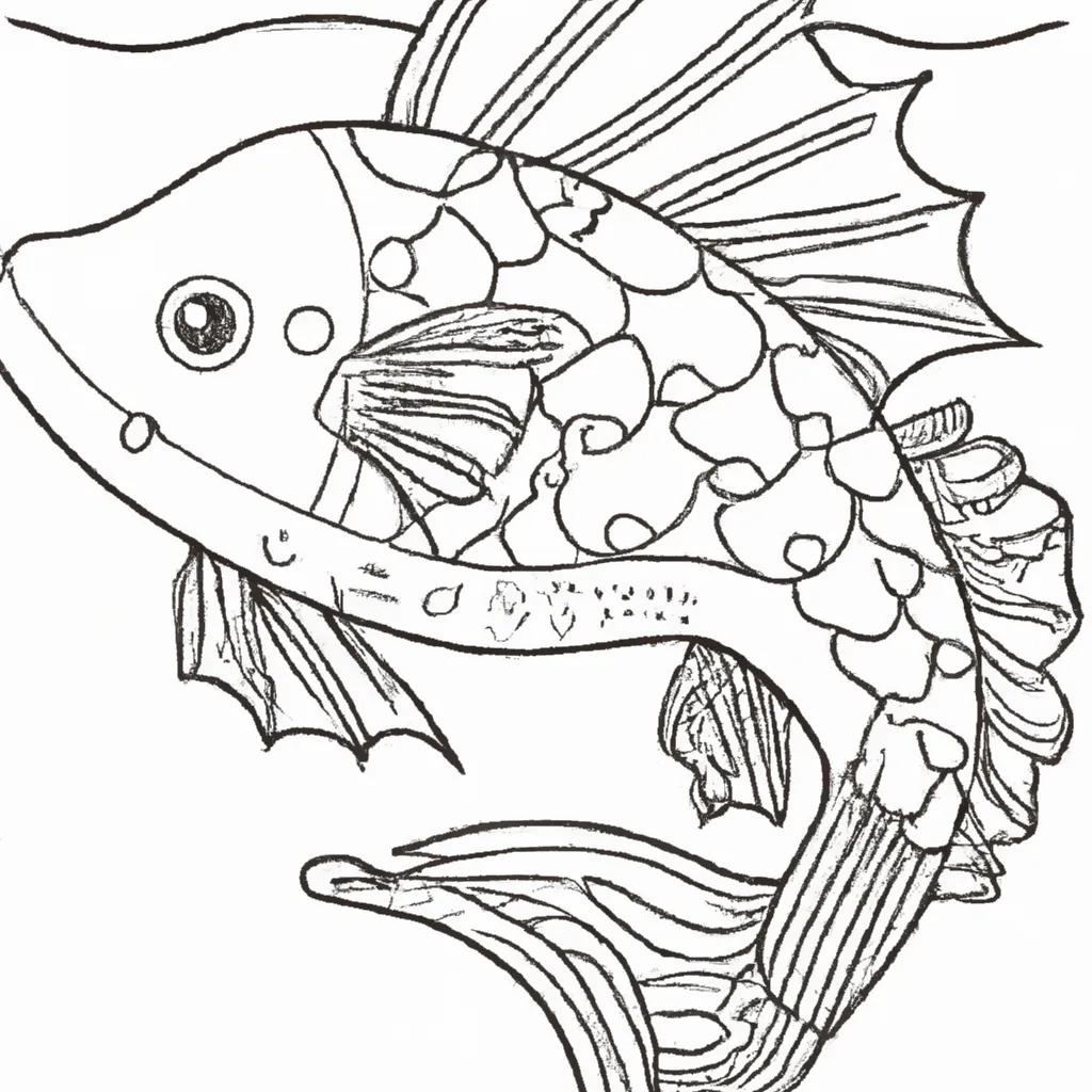 Desenhos peixe arqueiro