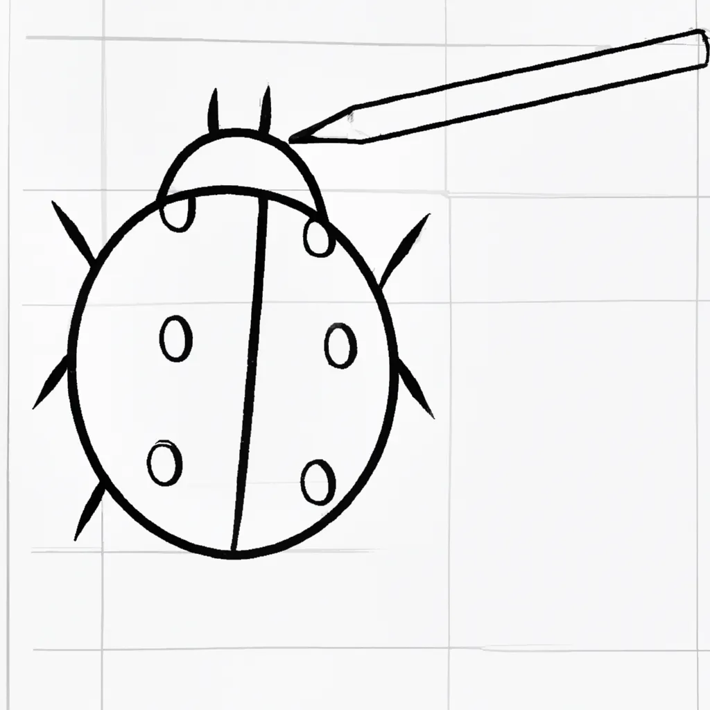 Dicas como desenhar joaninha