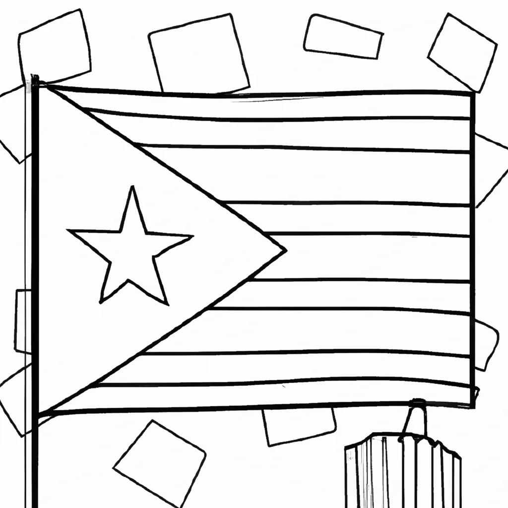 Figura Bandeira de Cuba